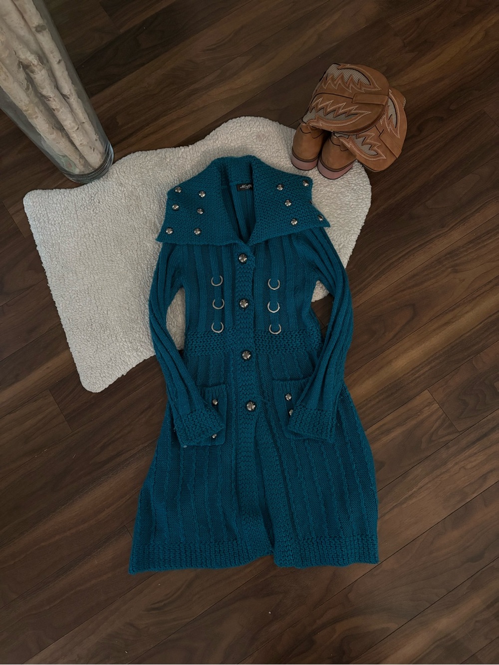 🌾VINTAGE KNIT CARDIGAN